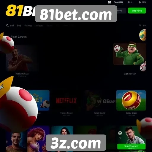Visão geral dos jogos disponíveis no 81bet